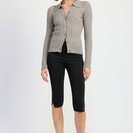 CABLE KNIT CARDIGAN TOP-Emory Park-[option4]-[option5]-[option6]-[option7]-[option8]-Shop-Boutique-Clothing-for-Women-Online