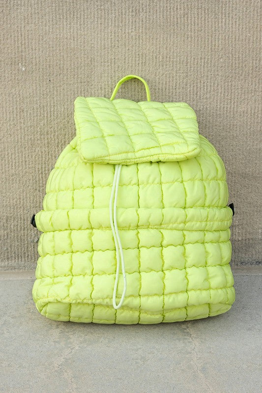 Stevie Quilted Puffer Backpack-Aili's Corner-[option4]-[option5]-[option6]-[option7]-[option8]-Shop-Boutique-Clothing-for-Women-Online