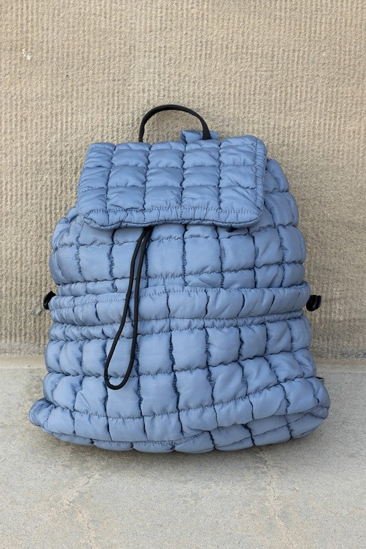 Stevie Quilted Puffer Backpack-Aili's Corner-[option4]-[option5]-[option6]-[option7]-[option8]-Shop-Boutique-Clothing-for-Women-Online