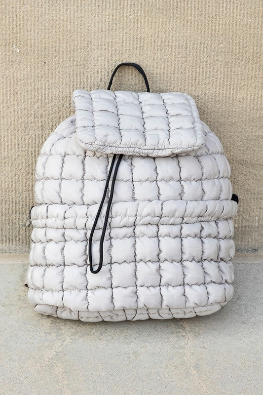 Stevie Quilted Puffer Backpack-Aili's Corner-[option4]-[option5]-[option6]-[option7]-[option8]-Shop-Boutique-Clothing-for-Women-Online