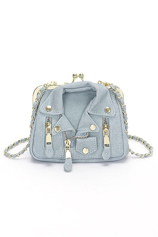 Denim Jacket Iconic Swing Bag-LA Jewelry Plaza-[option4]-[option5]-[option6]-[option7]-[option8]-Shop-Boutique-Clothing-for-Women-Online