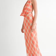 HALTER MAXI SATIN DRESS WITH OPEN BACK-Emory Park-[option4]-[option5]-[option6]-[option7]-[option8]-Shop-Boutique-Clothing-for-Women-Online