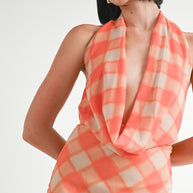 HALTER MAXI SATIN DRESS WITH OPEN BACK-Emory Park-[option4]-[option5]-[option6]-[option7]-[option8]-Shop-Boutique-Clothing-for-Women-Online