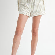 STRIPPED SHORTS WITH WAIST TIE-Emory Park-[option4]-[option5]-[option6]-[option7]-[option8]-Shop-Boutique-Clothing-for-Women-Online