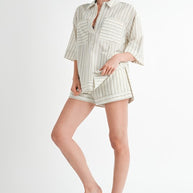 STRIPPED SHORTS WITH WAIST TIE-Emory Park-[option4]-[option5]-[option6]-[option7]-[option8]-Shop-Boutique-Clothing-for-Women-Online