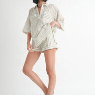 STRIPPED SHORTS WITH WAIST TIE-Emory Park-[option4]-[option5]-[option6]-[option7]-[option8]-Shop-Boutique-Clothing-for-Women-Online