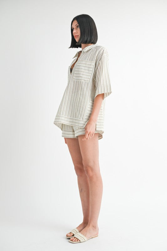 STRIPPED SHORTS WITH WAIST TIE-Emory Park-[option4]-[option5]-[option6]-[option7]-[option8]-Shop-Boutique-Clothing-for-Women-Online