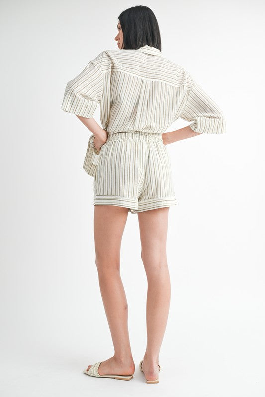 STRIPPED SHORTS WITH WAIST TIE-Emory Park-[option4]-[option5]-[option6]-[option7]-[option8]-Shop-Boutique-Clothing-for-Women-Online