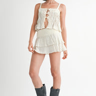 MIXED KNIT SKORT-Emory Park-IVORY STRIPE-S-[option4]-[option5]-[option6]-[option7]-[option8]-Shop-Boutique-Clothing-for-Women-Online