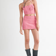 MINI CROCHET SKIRT-Emory Park-[option4]-[option5]-[option6]-[option7]-[option8]-Shop-Boutique-Clothing-for-Women-Online