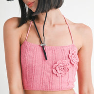 HALTER NECK KNITTED CROPPED TOP-Emory Park-[option4]-[option5]-[option6]-[option7]-[option8]-Shop-Boutique-Clothing-for-Women-Online