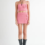 HALTER NECK KNITTED CROPPED TOP-Emory Park-[option4]-[option5]-[option6]-[option7]-[option8]-Shop-Boutique-Clothing-for-Women-Online