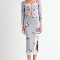 FLY AWAY FLORAL TOP WITH LACE-Emory Park-[option4]-[option5]-[option6]-[option7]-[option8]-Shop-Boutique-Clothing-for-Women-Online