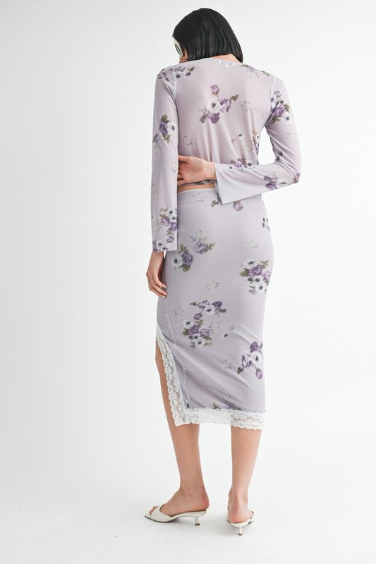 FLY AWAY FLORAL TOP WITH LACE-Emory Park-[option4]-[option5]-[option6]-[option7]-[option8]-Shop-Boutique-Clothing-for-Women-Online