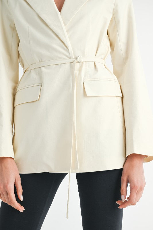BLAZER WITH WAIST BELT-Emory Park-[option4]-[option5]-[option6]-[option7]-[option8]-Shop-Boutique-Clothing-for-Women-Online
