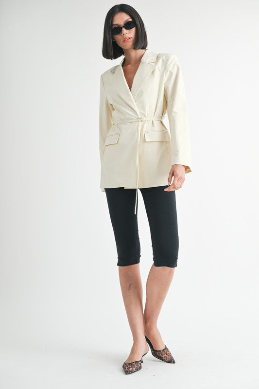BLAZER WITH WAIST BELT-Emory Park-[option4]-[option5]-[option6]-[option7]-[option8]-Shop-Boutique-Clothing-for-Women-Online