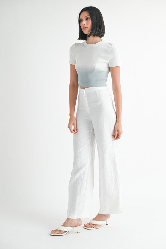 OMBRE CREW NECK CROPPED TOP-Emory Park-[option4]-[option5]-[option6]-[option7]-[option8]-Shop-Boutique-Clothing-for-Women-Online