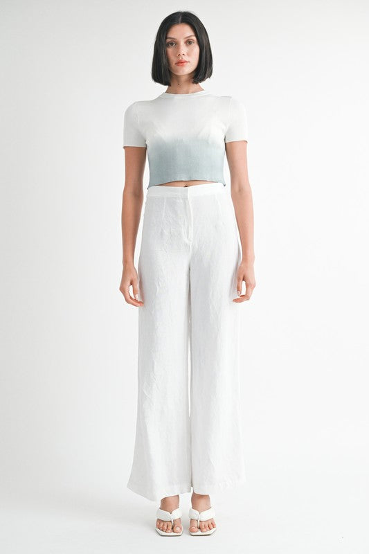 OMBRE CREW NECK CROPPED TOP-Emory Park-[option4]-[option5]-[option6]-[option7]-[option8]-Shop-Boutique-Clothing-for-Women-Online