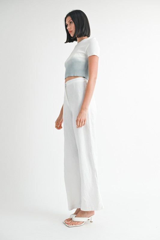 OMBRE CREW NECK CROPPED TOP-Emory Park-[option4]-[option5]-[option6]-[option7]-[option8]-Shop-Boutique-Clothing-for-Women-Online