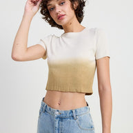 OMBRE CREW NECK CROPPED TOP-Emory Park-CREAM TAN-S-[option4]-[option5]-[option6]-[option7]-[option8]-Shop-Boutique-Clothing-for-Women-Online