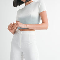 OMBRE CREW NECK CROPPED TOP-Emory Park-TEAL WHITE-S-[option4]-[option5]-[option6]-[option7]-[option8]-Shop-Boutique-Clothing-for-Women-Online