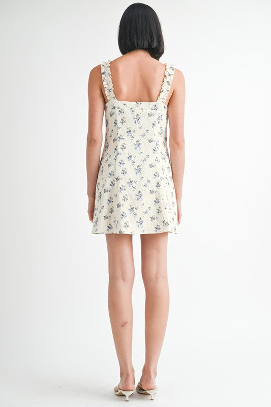 MINI RUFFLE BOW TIE DRESS-Emory Park-[option4]-[option5]-[option6]-[option7]-[option8]-Shop-Boutique-Clothing-for-Women-Online