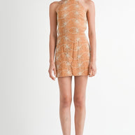HALTER NECK PRINTED MINI DRESS WITH BACK TIE-Emory Park-[option4]-[option5]-[option6]-[option7]-[option8]-Shop-Boutique-Clothing-for-Women-Online