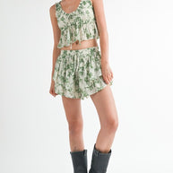 TIERED FLORAL SHORTS-Emory Park-[option4]-[option5]-[option6]-[option7]-[option8]-Shop-Boutique-Clothing-for-Women-Online