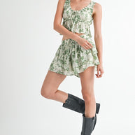 TIERED FLORAL SHORTS-Emory Park-[option4]-[option5]-[option6]-[option7]-[option8]-Shop-Boutique-Clothing-for-Women-Online