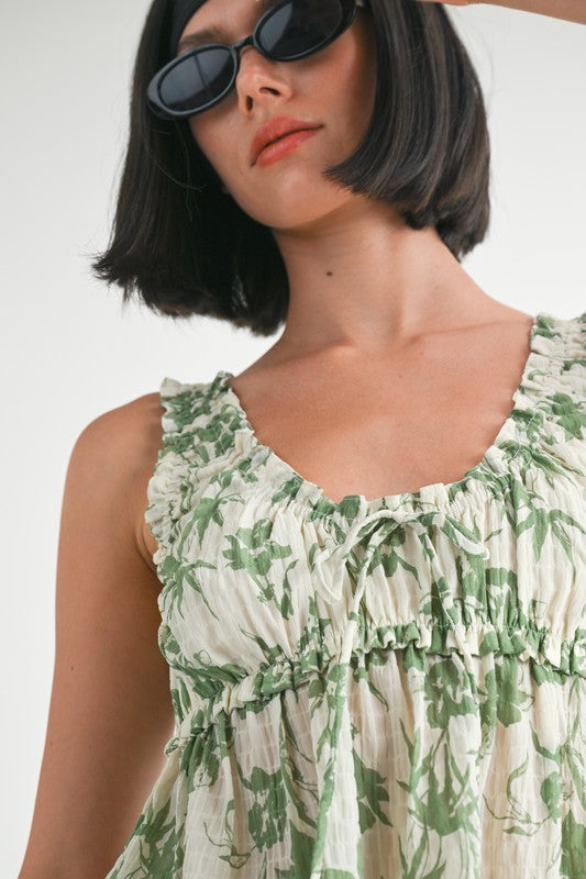 ROUND NECK BABYDOLL TOP-Emory Park-[option4]-[option5]-[option6]-[option7]-[option8]-Shop-Boutique-Clothing-for-Women-Online