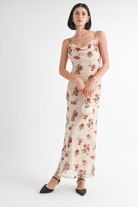 COWL NECK MAXI DRESS WITH OPEN BACK-Emory Park-[option4]-[option5]-[option6]-[option7]-[option8]-Shop-Boutique-Clothing-for-Women-Online
