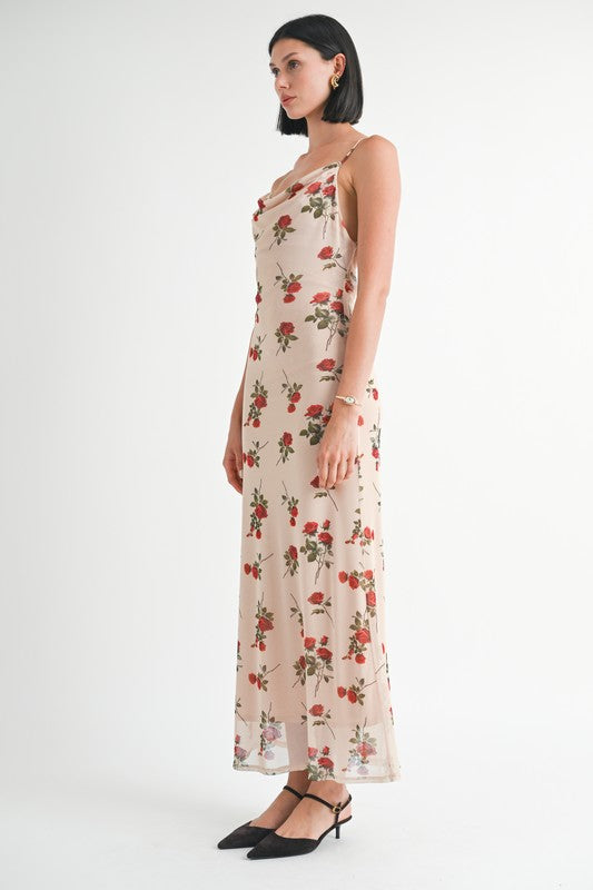 COWL NECK MAXI DRESS WITH OPEN BACK-Emory Park-[option4]-[option5]-[option6]-[option7]-[option8]-Shop-Boutique-Clothing-for-Women-Online