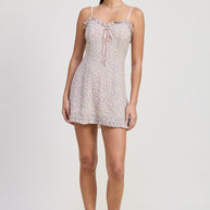 RUFFLE MINI FLORAL DRESS-Emory Park-[option4]-[option5]-[option6]-[option7]-[option8]-Shop-Boutique-Clothing-for-Women-Online