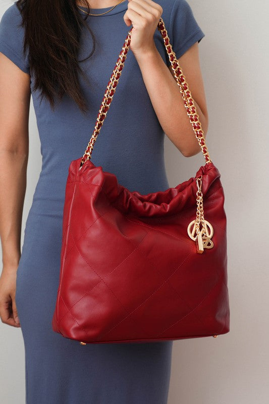 The Celestine Shoulder Bag by Mia K-MKF Collection by Mia K-[option4]-[option5]-[option6]-[option7]-[option8]-Shop-Boutique-Clothing-for-Women-Online