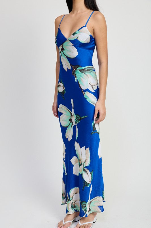 FLORAL BIAS MAXI DRESS-Emory Park-[option4]-[option5]-[option6]-[option7]-[option8]-Shop-Boutique-Clothing-for-Women-Online