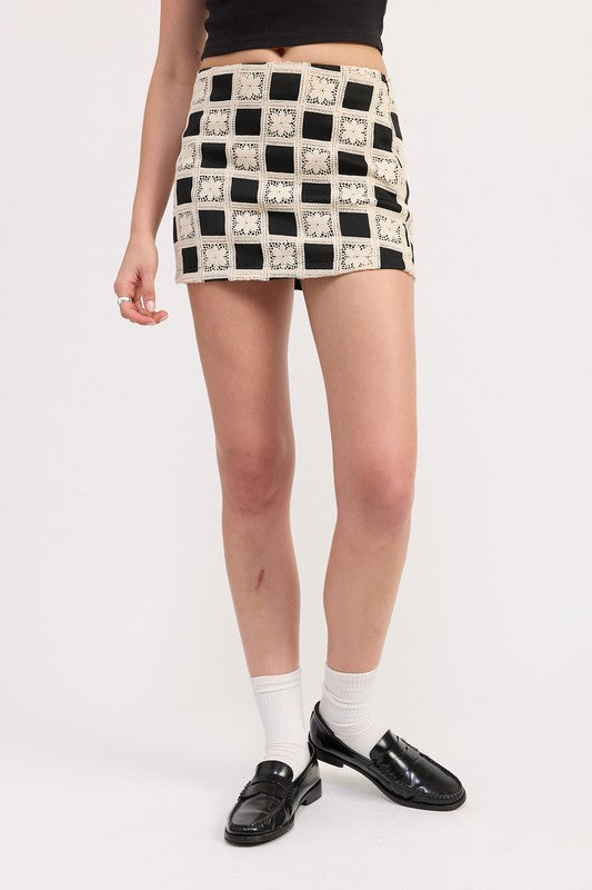 MINI JACQUARD SKIRT-Emory Park-[option4]-[option5]-[option6]-[option7]-[option8]-Shop-Boutique-Clothing-for-Women-Online