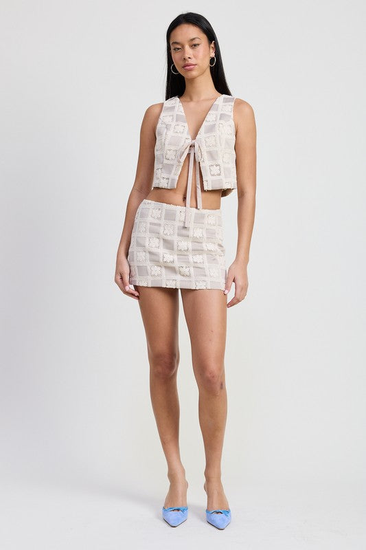 MINI JACQUARD SKIRT-Emory Park-[option4]-[option5]-[option6]-[option7]-[option8]-Shop-Boutique-Clothing-for-Women-Online