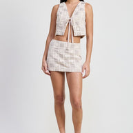 MINI JACQUARD SKIRT-Emory Park-[option4]-[option5]-[option6]-[option7]-[option8]-Shop-Boutique-Clothing-for-Women-Online