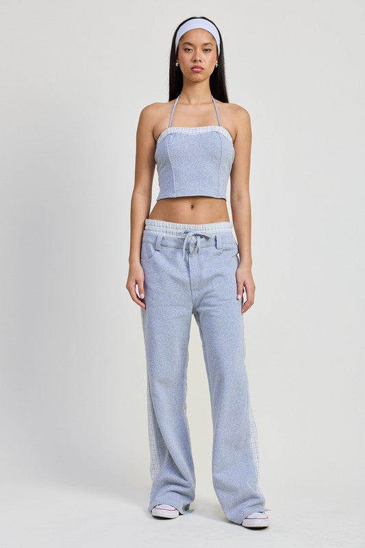 DOUBLE WAIST STRAIGHT LEG PANTS-Emory Park-[option4]-[option5]-[option6]-[option7]-[option8]-Shop-Boutique-Clothing-for-Women-Online