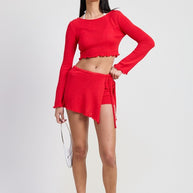 MINI WRAP SKORT-Emory Park-[option4]-[option5]-[option6]-[option7]-[option8]-Shop-Boutique-Clothing-for-Women-Online