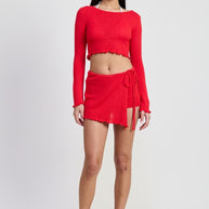 MINI WRAP SKORT-Emory Park-[option4]-[option5]-[option6]-[option7]-[option8]-Shop-Boutique-Clothing-for-Women-Online