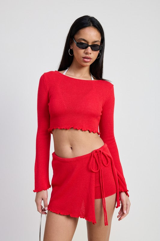 MINI WRAP SKORT-Emory Park-[option4]-[option5]-[option6]-[option7]-[option8]-Shop-Boutique-Clothing-for-Women-Online