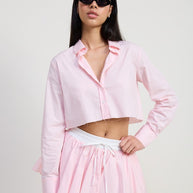 MINI CONTRAST WAISTBAND SKIRT-Emory Park-[option4]-[option5]-[option6]-[option7]-[option8]-Shop-Boutique-Clothing-for-Women-Online