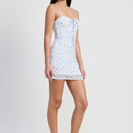 MINI FLORAL DRESS WITH PEEK A BOO LACE-Emory Park-[option4]-[option5]-[option6]-[option7]-[option8]-Shop-Boutique-Clothing-for-Women-Online