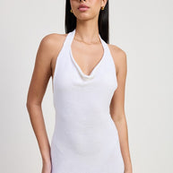 COWN NECK MIDI OPEN BACK DRESS-Emory Park-[option4]-[option5]-[option6]-[option7]-[option8]-Shop-Boutique-Clothing-for-Women-Online