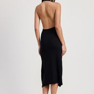 COWN NECK MIDI OPEN BACK DRESS-Emory Park-[option4]-[option5]-[option6]-[option7]-[option8]-Shop-Boutique-Clothing-for-Women-Online