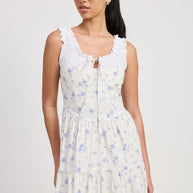 MIXED MEDIA EYELET PEEKABOO MIDI DRESS-Emory Park-[option4]-[option5]-[option6]-[option7]-[option8]-Shop-Boutique-Clothing-for-Women-Online