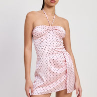 MINI HALTER POLKA DOT DRESS-Emory Park-[option4]-[option5]-[option6]-[option7]-[option8]-Shop-Boutique-Clothing-for-Women-Online
