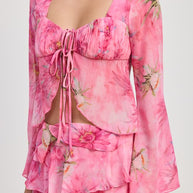 LONG SLEEVE FLARED TOP-Emory Park-[option4]-[option5]-[option6]-[option7]-[option8]-Shop-Boutique-Clothing-for-Women-Online