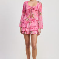 RUFFLE MINI SKIRT-Emory Park-[option4]-[option5]-[option6]-[option7]-[option8]-Shop-Boutique-Clothing-for-Women-Online